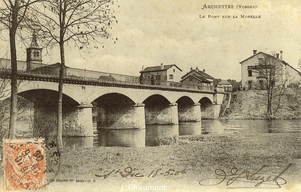 Archettes/Archettes Le Pont sur la Moselle